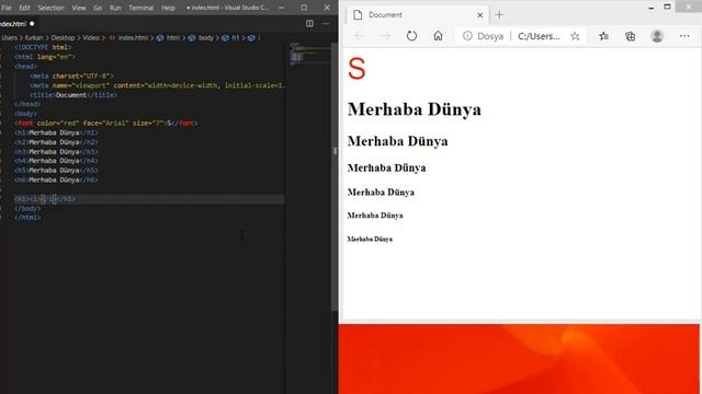 Html Css Dersleri | Html yazı kodları смотреть онлайн