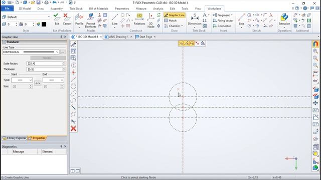 T-Flex CAD 15 3D - Exercise 4 смотреть онлайн