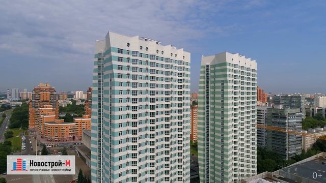 ЖК «Флотилия» от застройщика «МФС-1» (аэросъемка: август 2017 г.) смотреть онлайн