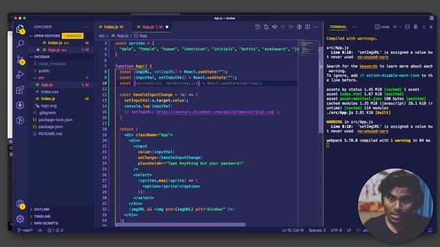 Random Avatar Generator in React by DevJunction смотреть онлайн