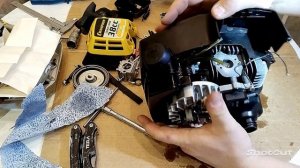 Champion 138 ( 38cc) подборка сальников , сборка , впечатления.