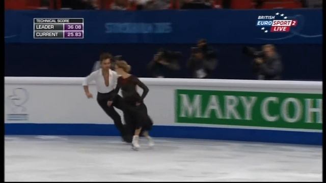 Gabriella Papadakis Guillaume Cizeron - 2015-01-27 - European Championship - Short Dance смотреть онлайн