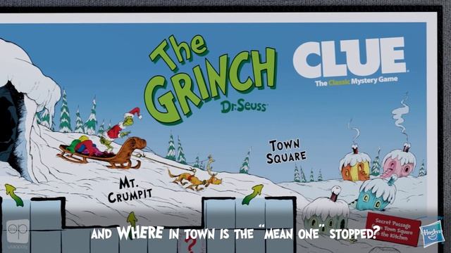 CLUE: The Grinch | The Op Board Game Showcase смотреть онлайн