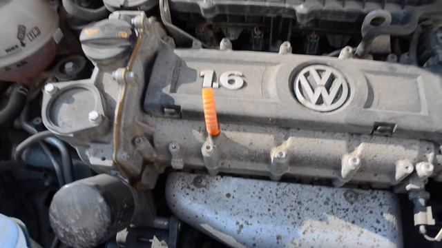 Работа прогретого двигателя CFNA на Polo sedan (есть стуки или нет?!) смотреть онлайн