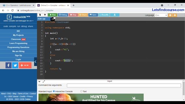 C++ Logical Operators With Examples | C++ Tutorial - Letsfindcourse смотреть онлайн