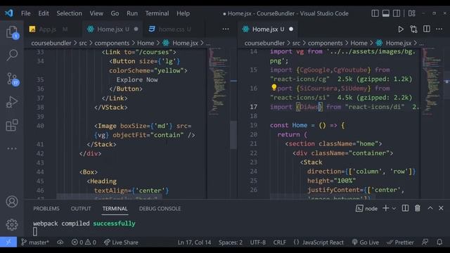 #2 Creating Home Page, MERN STACK COURSE смотреть онлайн