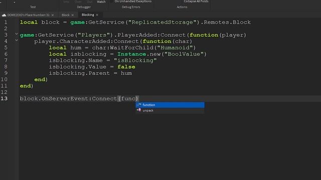 How to Create BLOCKING in Roblox Studio смотреть онлайн