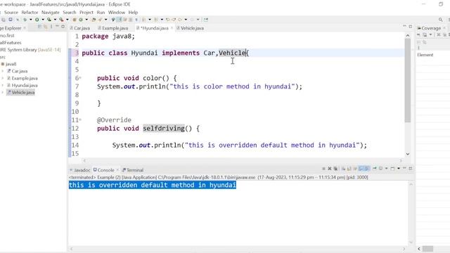 #6 Java 8 Default and Static method in interface ?|| Important Interview question #java8 #default смотреть онлайн