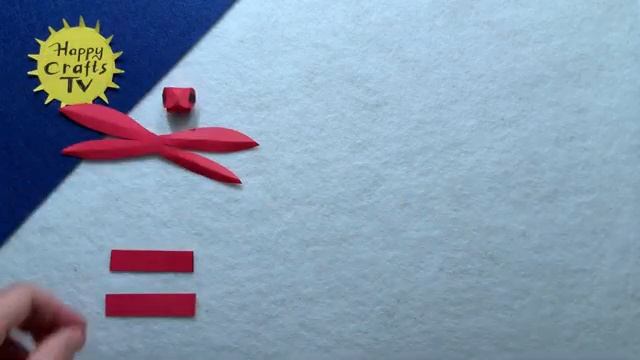 How to make Paper Dragonfly l DIY Summer Crafts l Easy DIY Paper Crafts смотреть онлайн