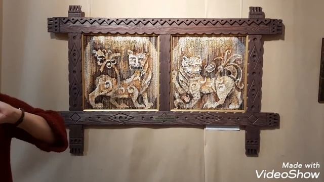 Выставка живописи и гобелена "Зеркало нашей души" Ильи и Натальи Рожковых. смотреть онлайн