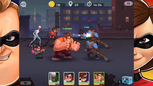 SAVE DASH! Disney Heroes Battle Mode Gameplay Walkthrough Ep.3 смотреть онлайн