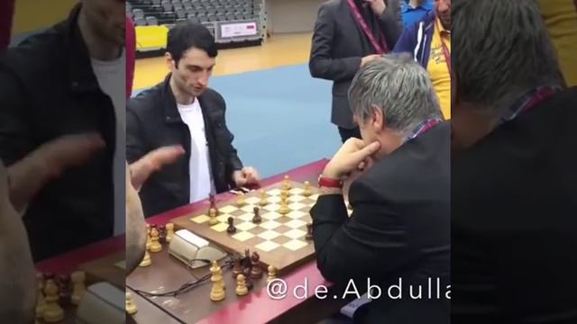 Как Иванчука от шашек оторвали