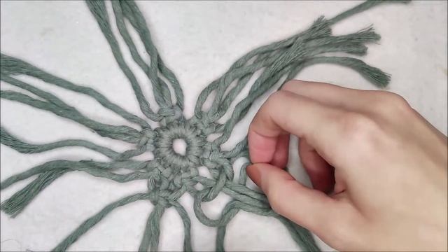 Quick and easy macrame snowflake | Γρήγορη και εύκολη μακραμέ νιφάδα смотреть онлайн