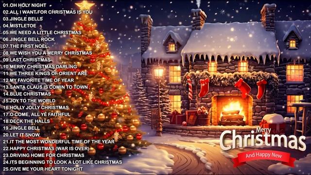 Top Christmas Songs Of All Time ? Christmas Music Playlist 2024?Christmas Songs And Carols смотреть онлайн