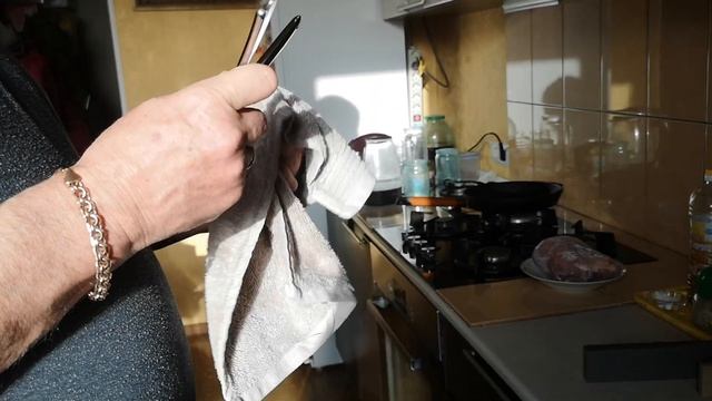 Заточка опасной бритвы. +7-918-468-75-92. смотреть онлайн