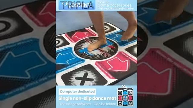 Танцевальный игровой коврик для телевизора версия Platinum, 32 бита, провод USB смотреть онлайн