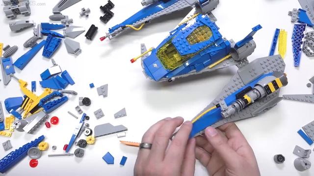 Build ⏩ Custom LEGO spaceship I designed for Xfinity's Holiday Reunion campaign смотреть онлайн