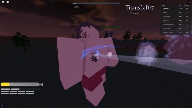 Killing Titans SWIFTLY Like LEVI (SATISFYING) | Untitled Attack On Titan | ROBLOX смотреть онлайн