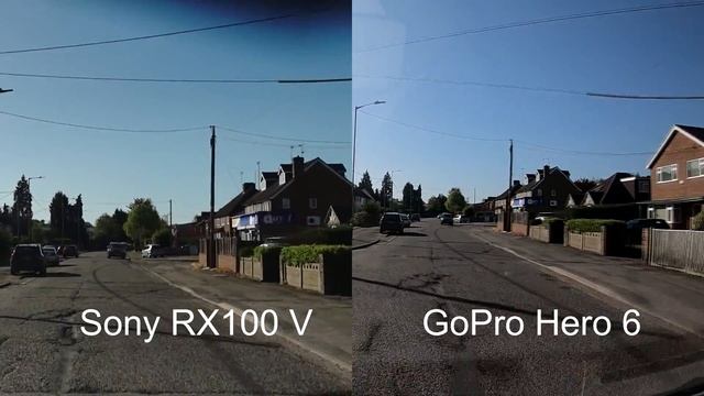 Sony RX100 V vs GoPro Hero 6 HD 'dashcam' test. смотреть онлайн