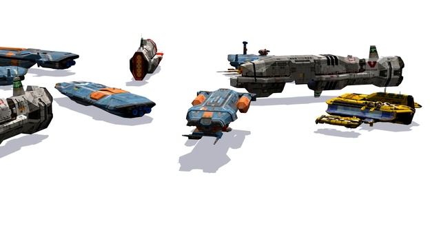 Homeworld 2 Ship Sizes(deprecated, New Link In Description)