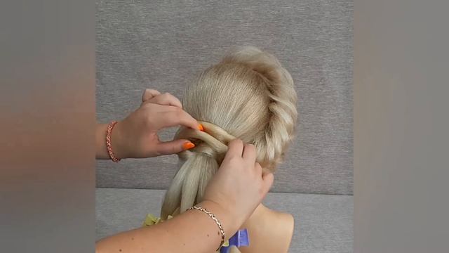 ღღღ Вечерние прически своими руками на длинные волосы ღღღ смотреть онлайн