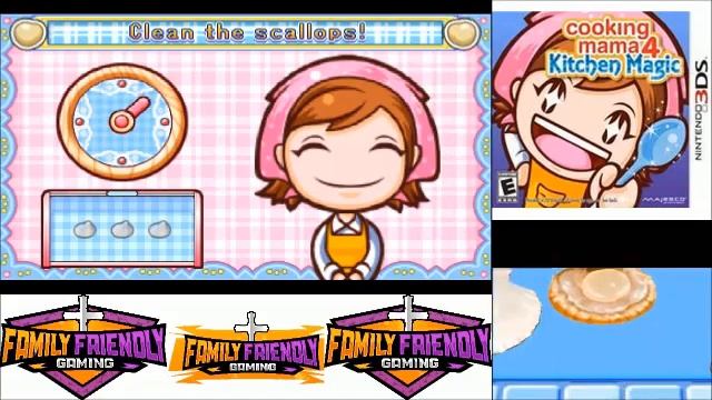 Cooking Mama 4 Kitchen Magic Scallop Carpaccio смотреть онлайн