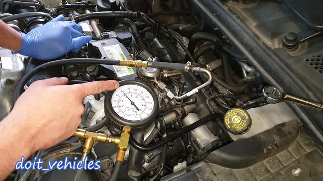Mercedes w176 High Pressure Fuel Pump / Sensor Test , removal and replacement A class a180 p0087 смотреть онлайн