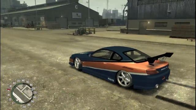 GTAlV Drift Nissan Silvia S15 and Mazda RX-8 смотреть онлайн