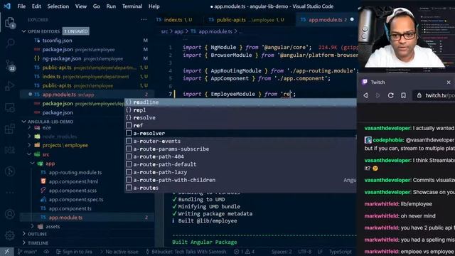 Angular Libraries Adding Secondary EntryPoints смотреть онлайн
