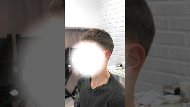 Короткая стрижка на мужской системе волос - работаю в Сочи ? Контакты в описании канала смотреть онлайн