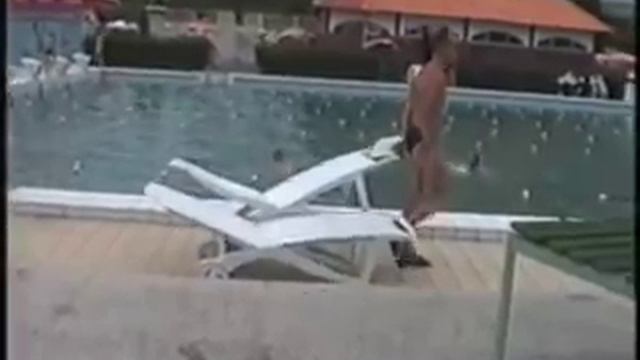 Любовь Полищук в бассейне.Сочи. смотреть онлайн