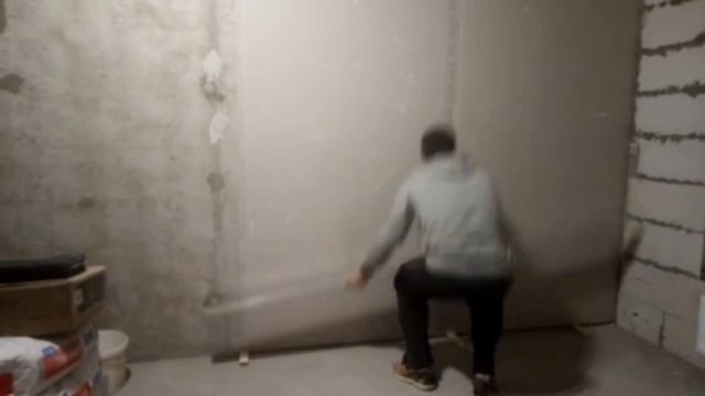 Клеим листы гипсокартона вместо штукатурки смотреть онлайн