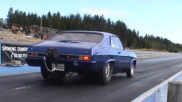 68 Chevy Nova doing 8,8s смотреть онлайн