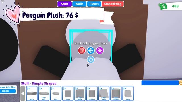 6 Pet PLUSH TOYS Hacks 3 ? (Penguin ?, Sloth ?, Frog ?...) | Adopt Me Building Hacks! Roblox смотреть онлайн