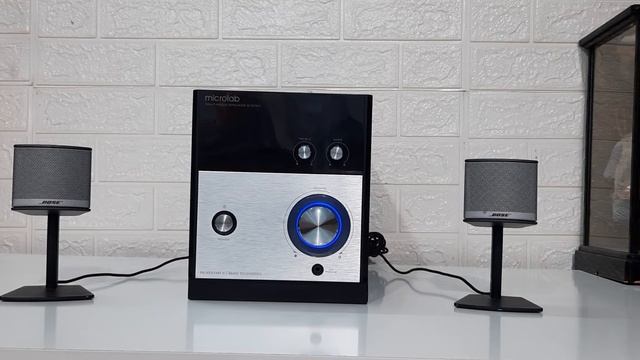 Giàn loa vi tính - microlab m880 ghép loa treb bose . смотреть онлайн