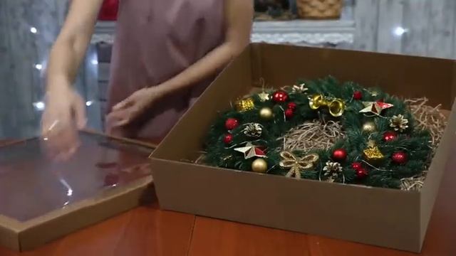 Новогодний венок смотреть онлайн
