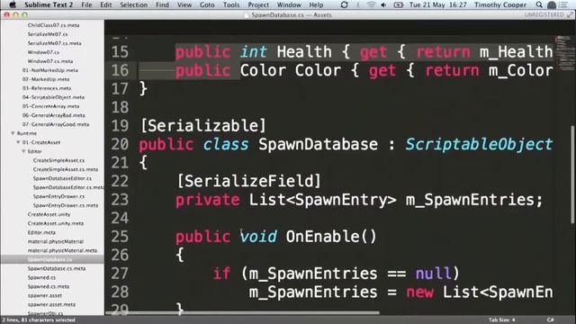 Unity Serialization Tutorial - Saving Data with Serialization in Unity - Custom Binary Files смотреть онлайн