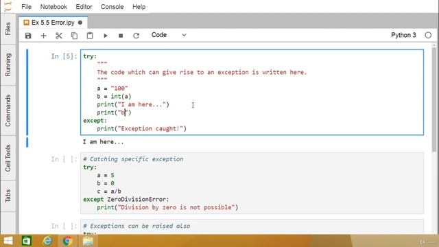 #26 - Python Errors And Exceptions смотреть онлайн