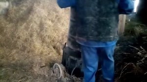 Самодельный сено измельчитель