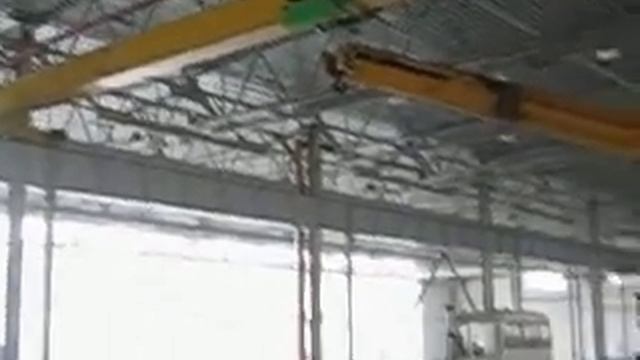 однобалочный кран