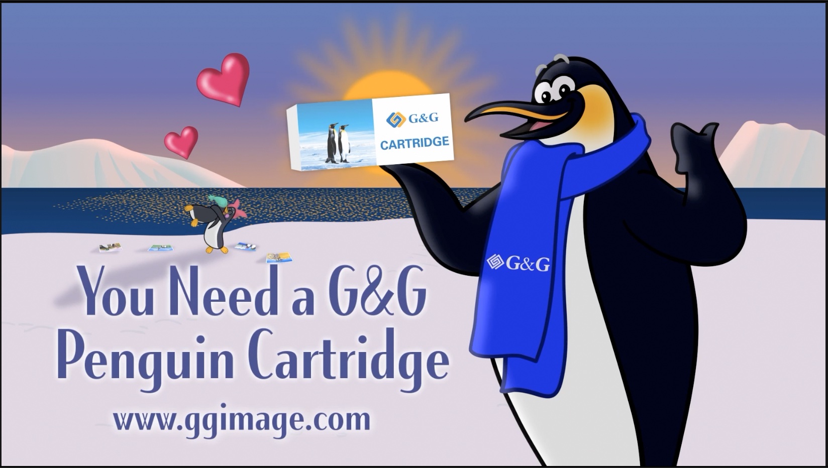 Аниматор Disney создал мультфильм с участием милых пингвинов, символов G&G