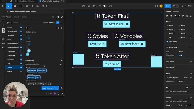 Troubleshoot Figma Variables Created/Synced to Design Tokens Using Tokens Studio | Variables Series смотреть онлайн