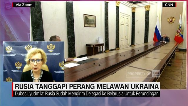Wawancara Duta Besar Lyudmila Vorobieva untuk CNN Indonesia смотреть онлайн