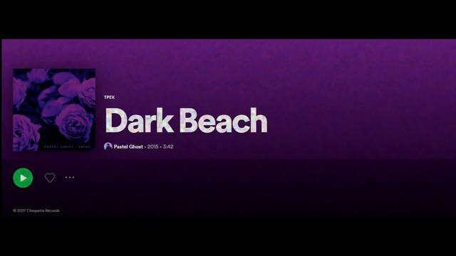 Pastel Ghost - Dark Beach 1 hour (loop by oscxwod) смотреть онлайн