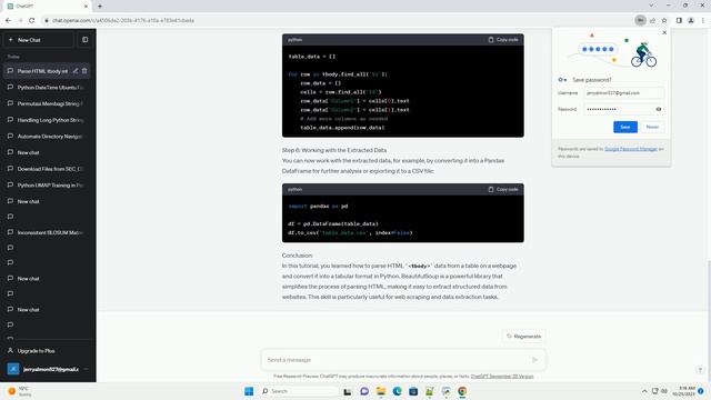 How to parse HTML tbody data into Python in tabular format смотреть онлайн