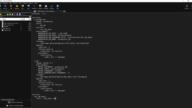 Docker Secrets Yönetimi | Docker Swarm Secrets #21 смотреть онлайн