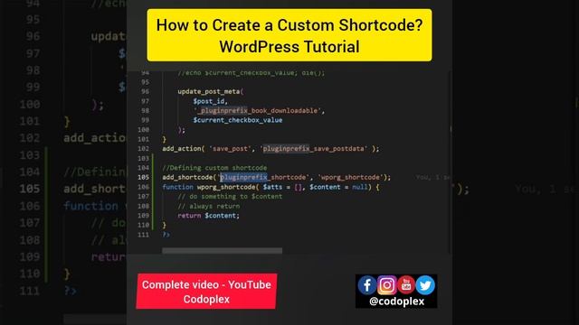 How to Create a Custom Shortcode in WordPress? смотреть онлайн