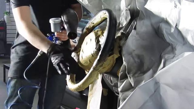 Реставрация руля мерседес. смотреть онлайн