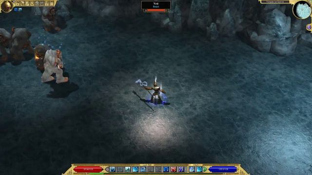 Titan Quest Immortal Throne Playthrough 37: Ice Caverns смотреть онлайн