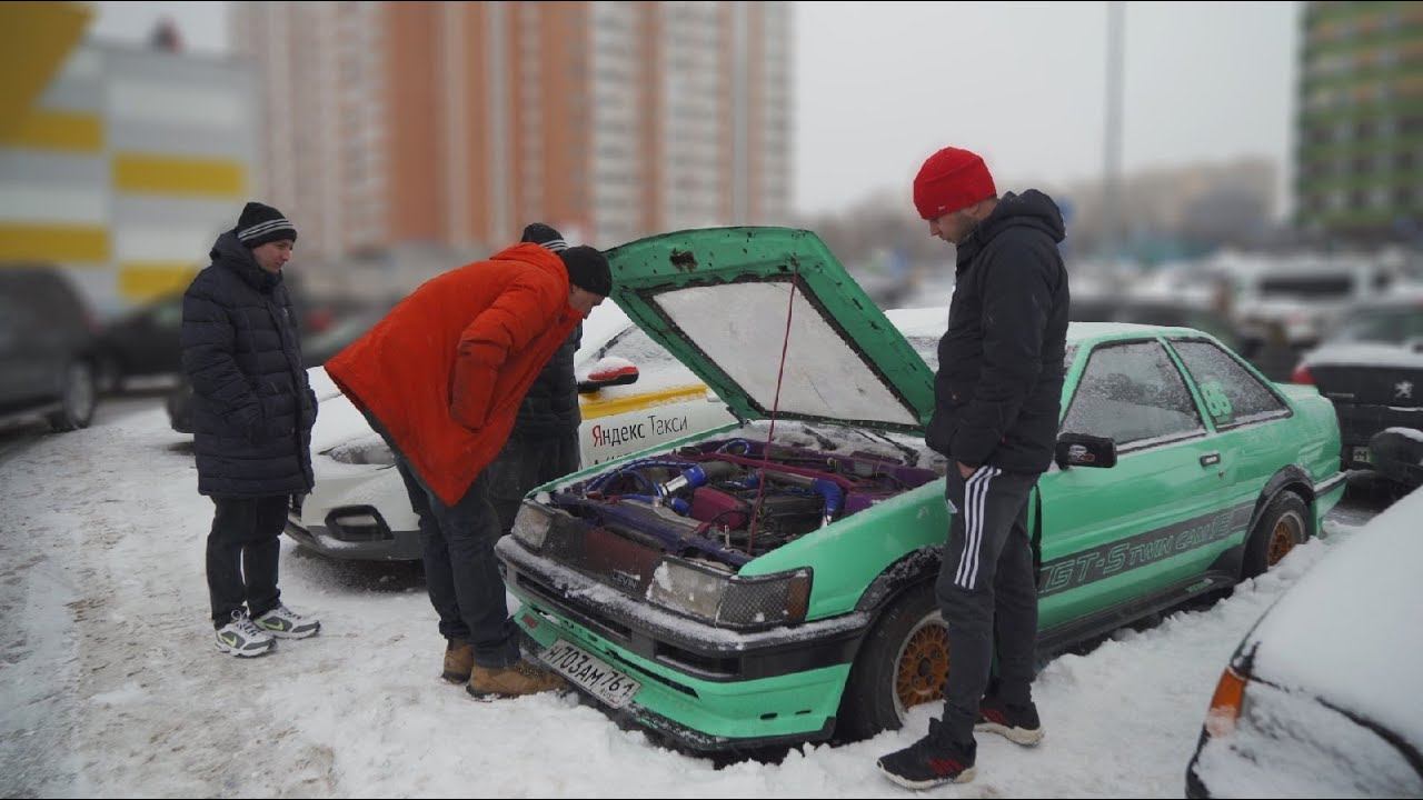 Оживляем легенду дрифта! Японская классика с компрессором. Hachiroku! смотреть онлайн